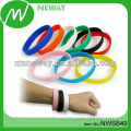 Custom design colorful silicone wristbands china